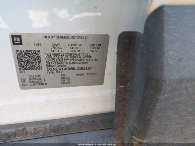 TRAVERSE 2020 Speedometer 3830178