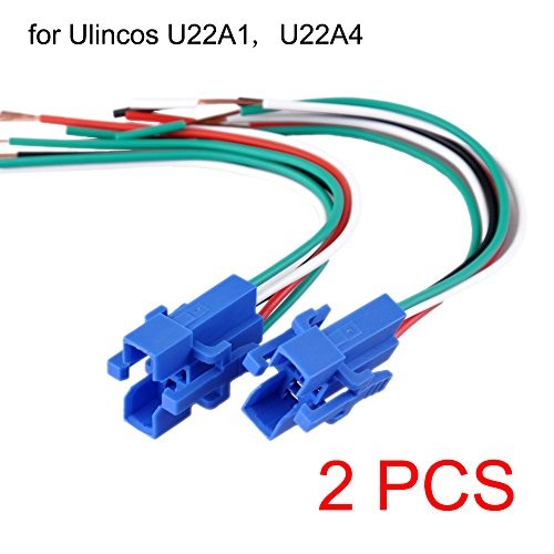 Ulincos 22mm Pigtail, Wire Connector, Socket Plug for U22A1, U22A4 Push Button