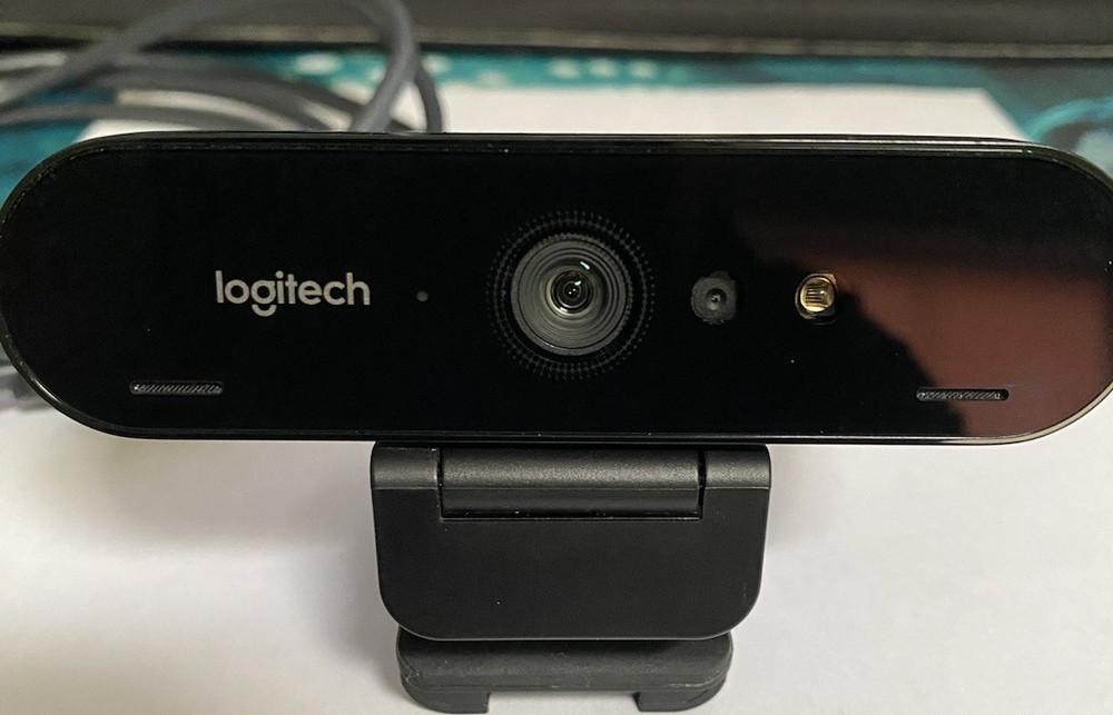 Logitech BRIO 4K Webcam V-U0040, w/original  USB-C cable (Tested)