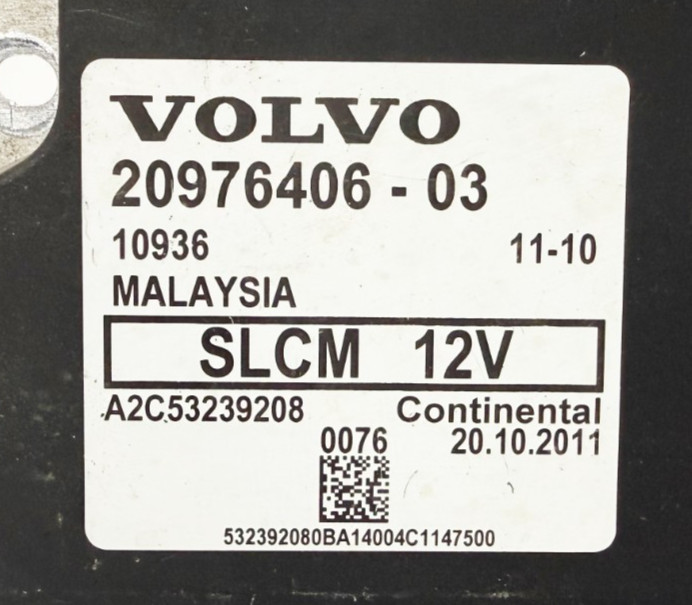 Volvo VNL Light Control Module 20976406-03