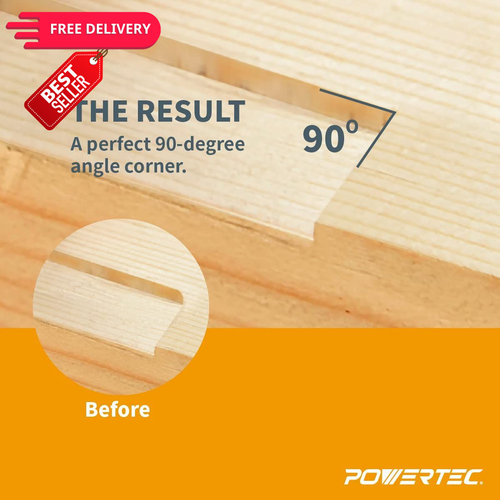 POWERTEC Square Corner Chisel – Chisel, 1PK,