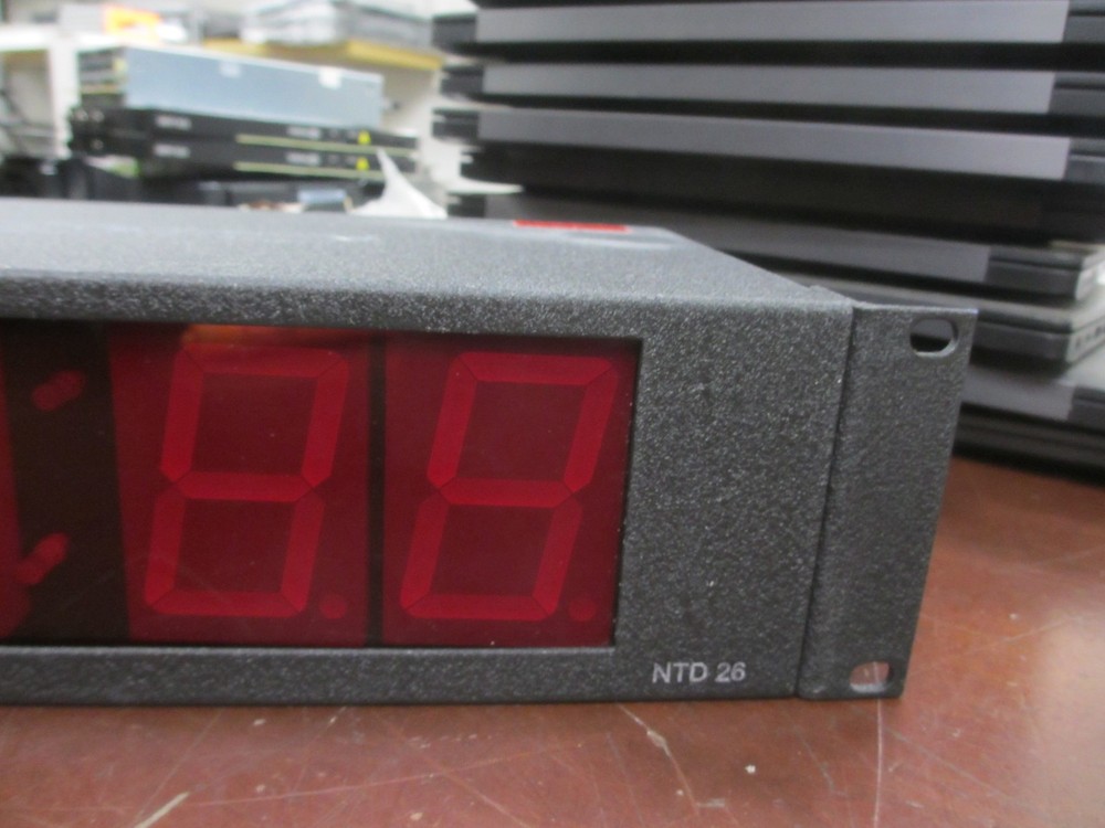 Masterclock NTD-26 6-digit Timecode or Clock Display