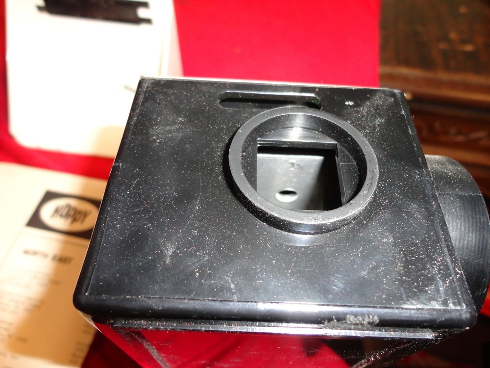 Vintage Hopkins Hoppy Split-image Transit Level Model G2 Case Instructions MINT