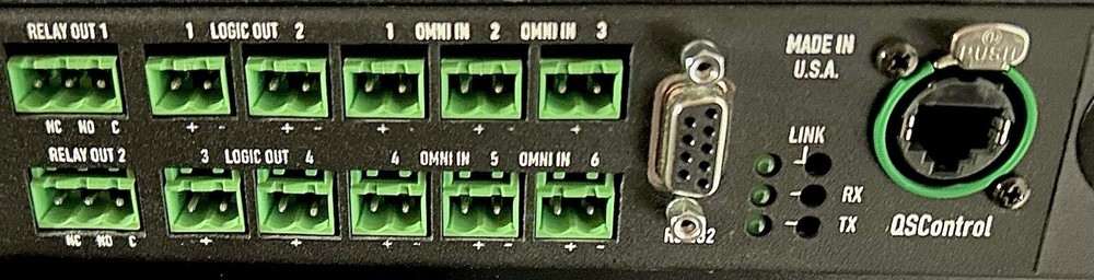QSC-DSP 322UA--8in/8out-Processor-Active Crossover/Processor/Management