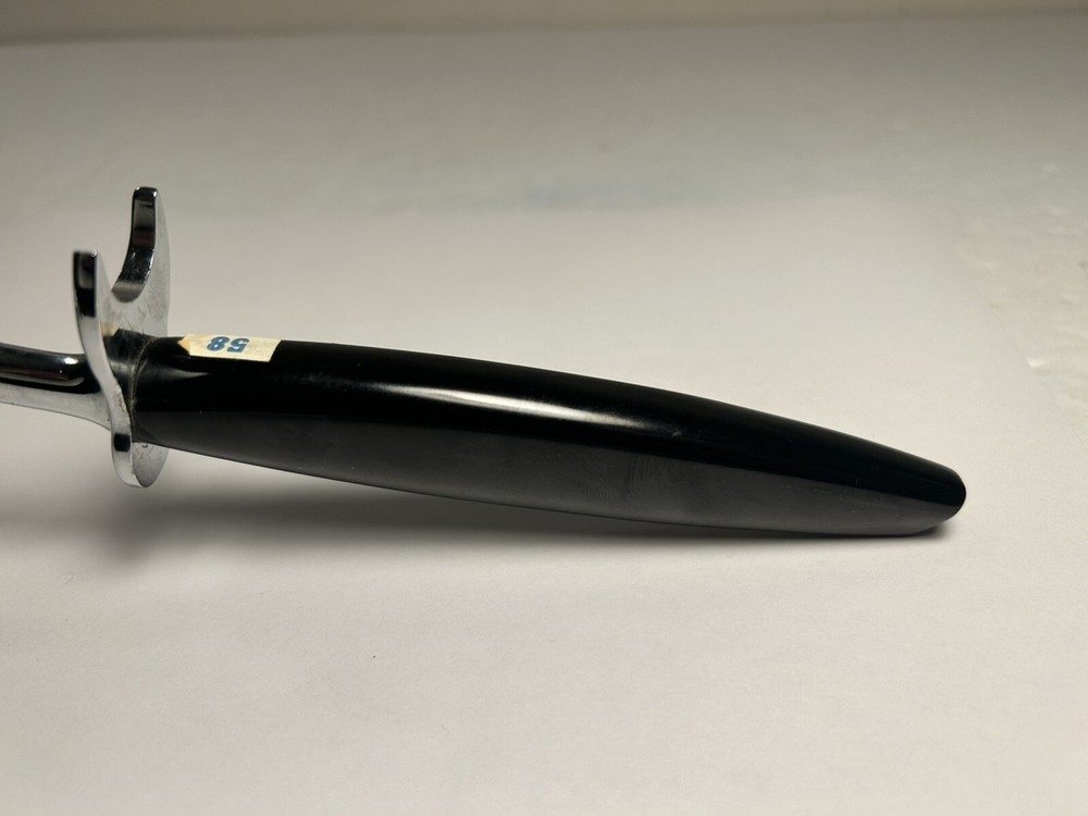 Vintage Double Edged Design Carving Fork REGD #911032 Made in England 8.25”