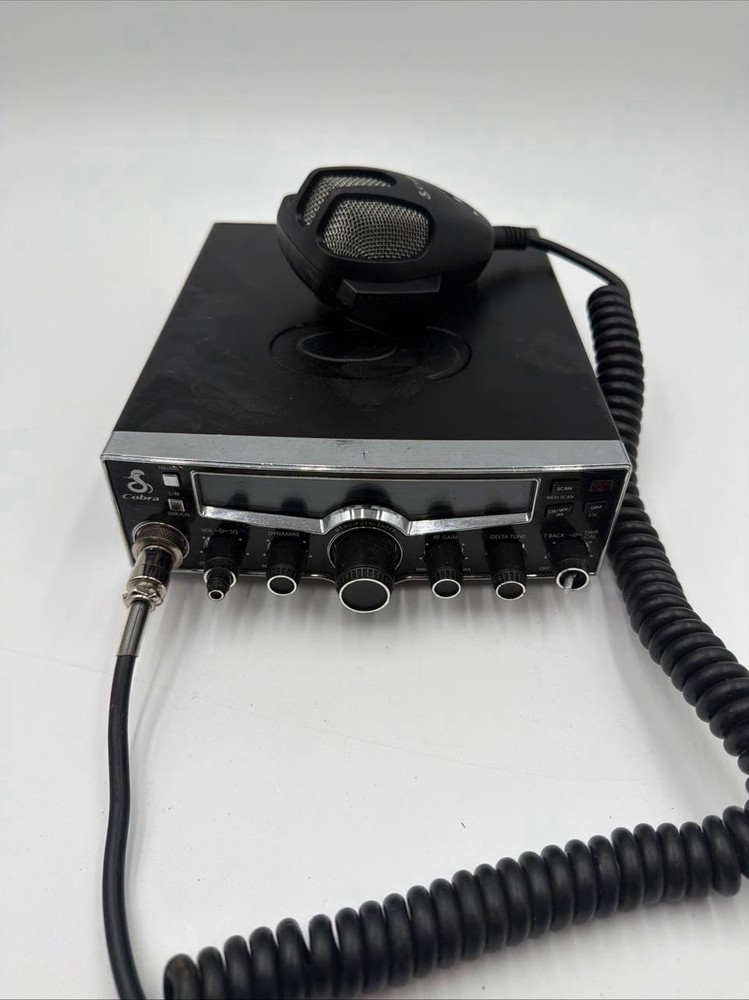 📻 Cobra CB Radio Base Unit with Microphone — Tested & Working