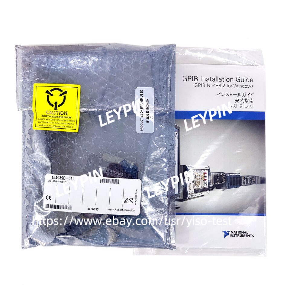 Sealed National Instruments GPIB-USB-HS+ IEEE 488 Controller Analyzer 783368-01