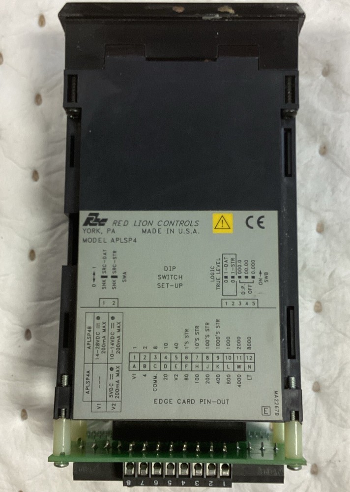 RED LION CONTROLS APLSP4 DIGITAL DISPLAY A40