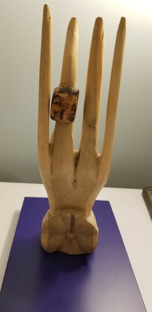 Costume wood ring