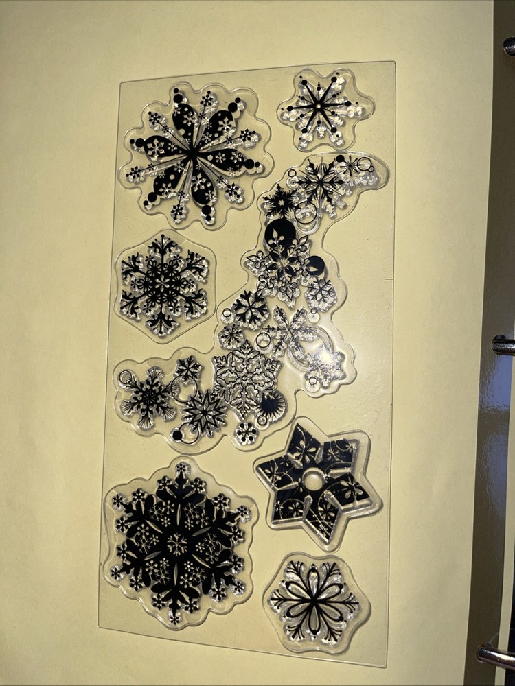 Recollections Snowflake Stamp Set - New
