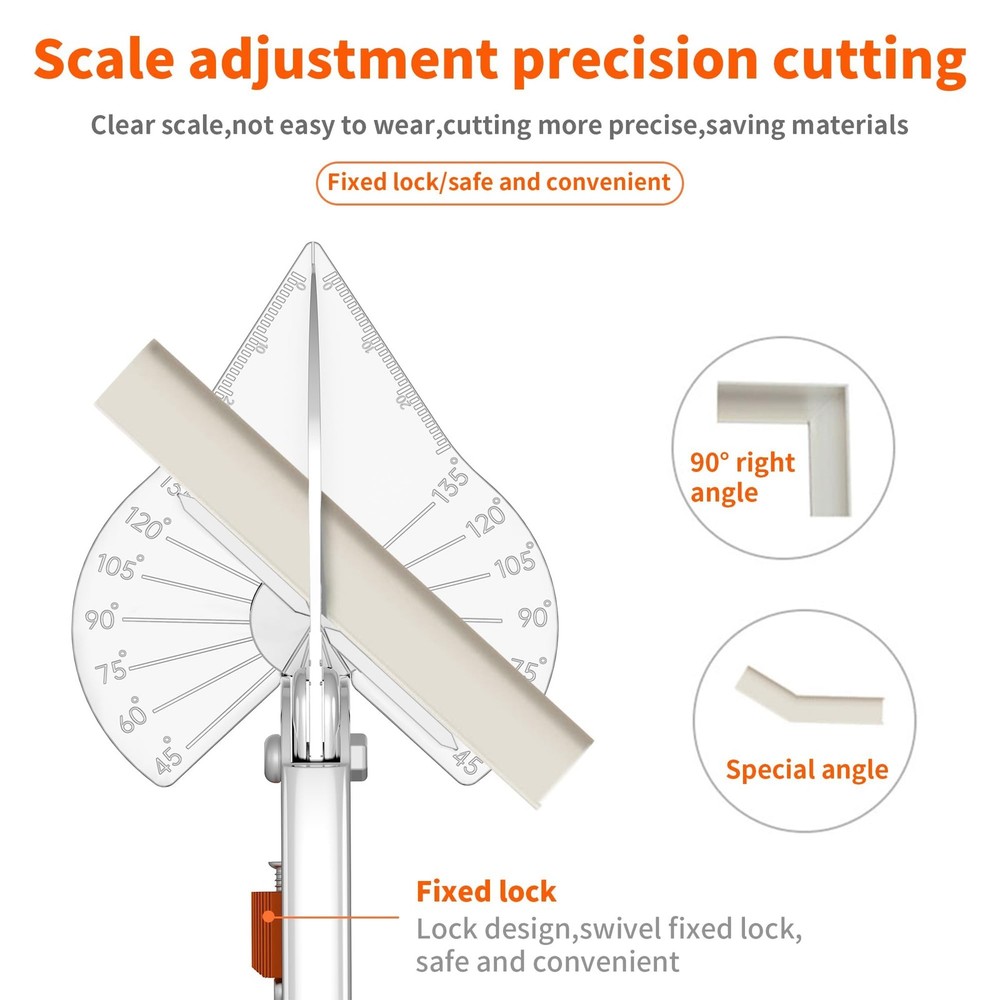 Miter Shears- Multifunctional Trunking Shears for Angular Cutting of Moulding...