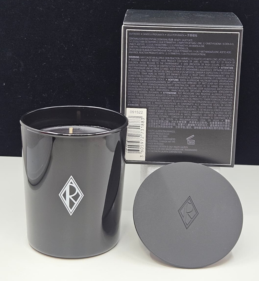 Ralph Laurent Ralph's Club Scented Candle 6.3oz - NEW