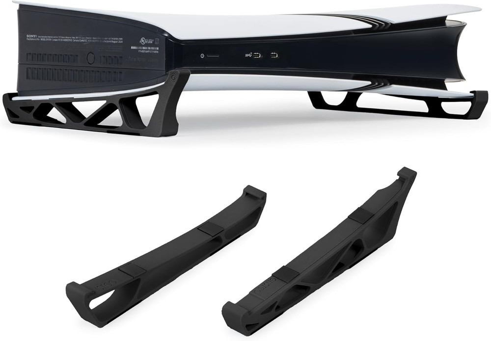 Skates - Horizontal Stand for PS5 Pro Compatible with Disc & Digital Edition (Bl