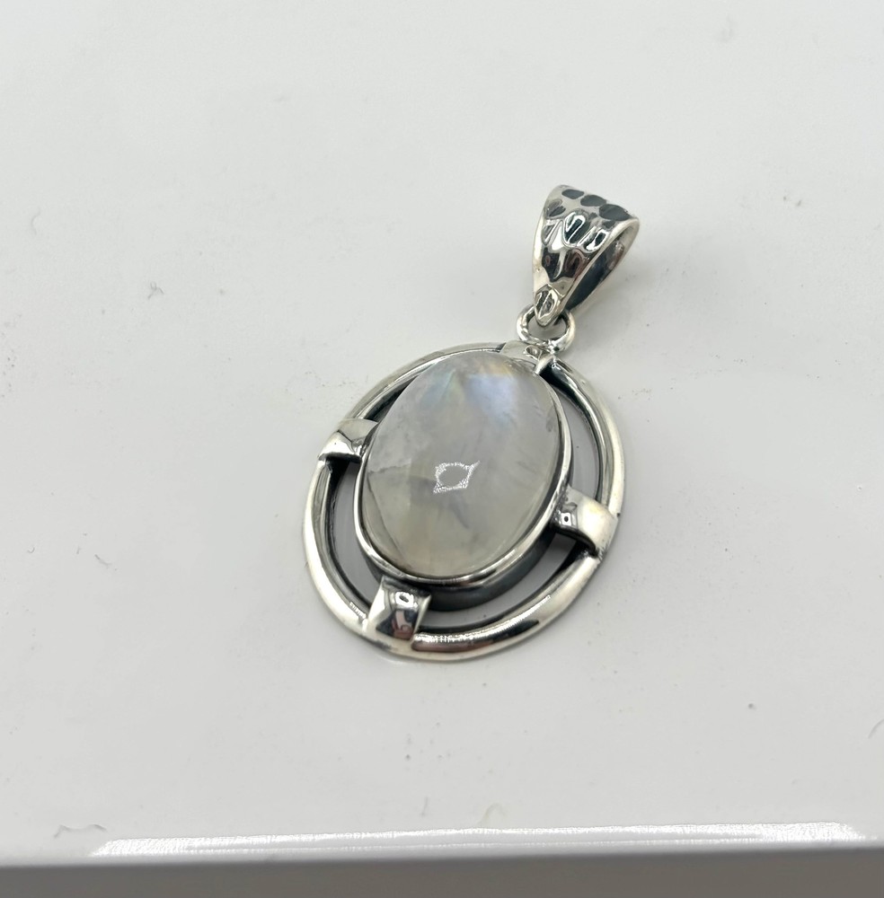 Rainbow Moonstone Pendant