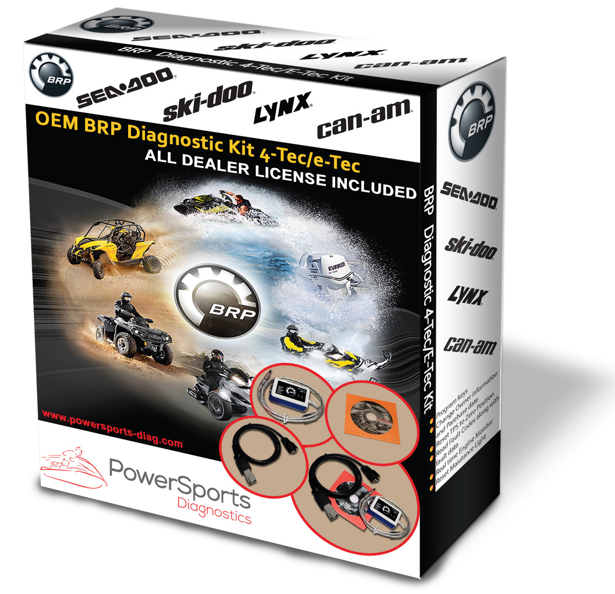 BRP BUDS & BUDS2 MPI-3 Original Diagnostic Scanner - CANAM, SEADOO, SKIDOO, LYNX