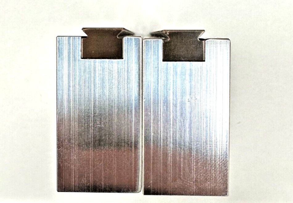 7" Serrated Vise Jaw Set for 6" Kurt Style Vise