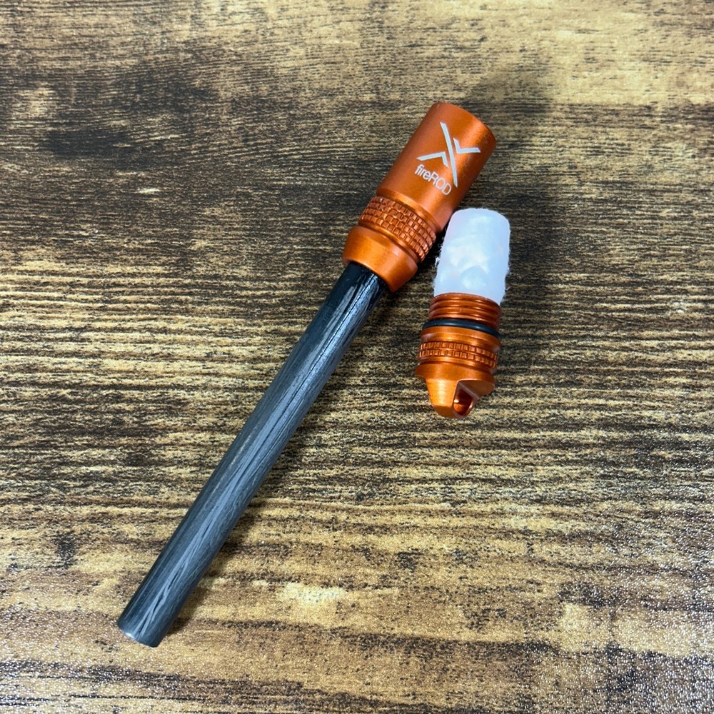 Exotac fireROD Ferrocerium Firestarter with Tinder Capsule