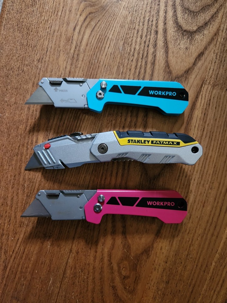 Stanley Folding Utility Knife workpro Utility lot