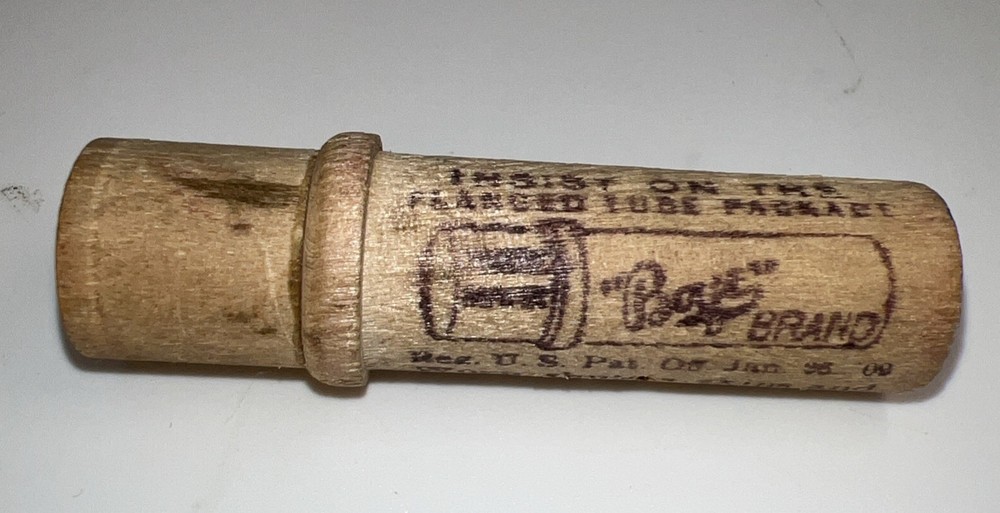 Antique Boye Needle Storage Tube Size 8 Empty