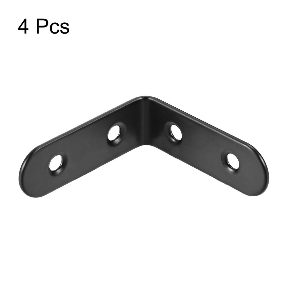 Corner bracket 50mm x 50mm stainless right angle bracket joint 4pcs