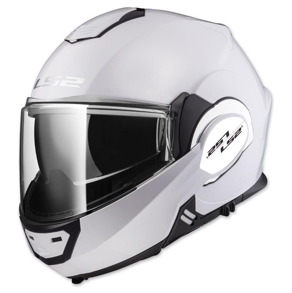 LS2 Modular Helmet Valiant Gloss White Small 399-1022