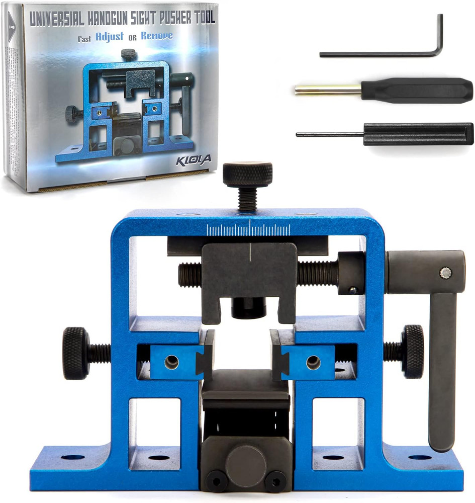 Universal Pistol Sight Pusher Tool Upgraded with Free Front Sight Tool Installat
