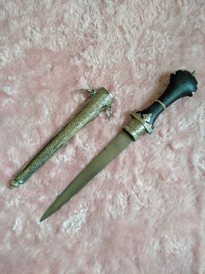Handmade Arabic Moroccan Koummya Knife Dagger