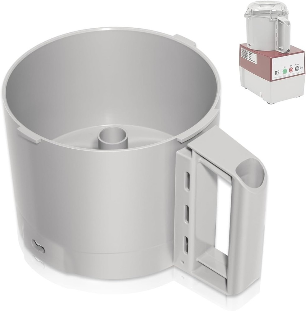 Efficient 3-Quart Replacement Bowl for Robot Coupe R2, R2B, R2 Dice Processors
