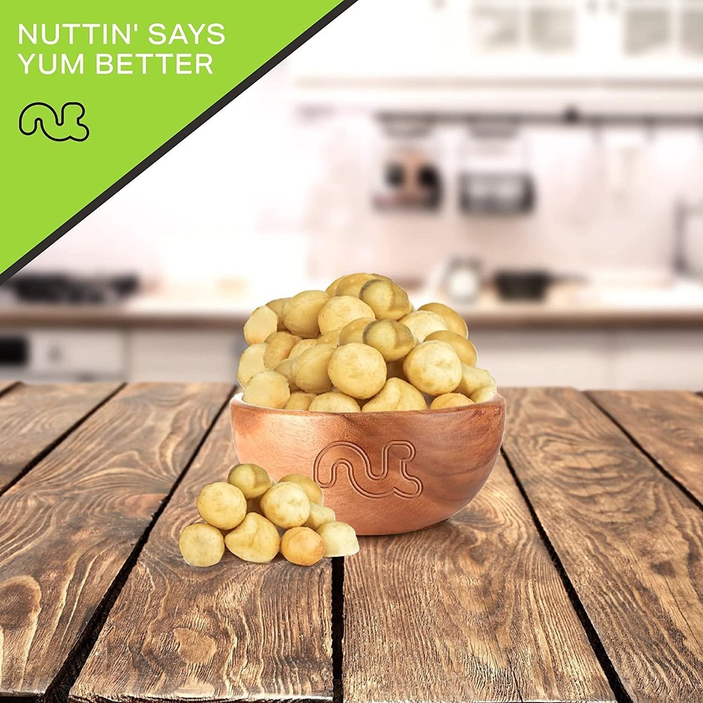 Freshly Roasted & Salted Macadamia Nuts Packed Fresh in...