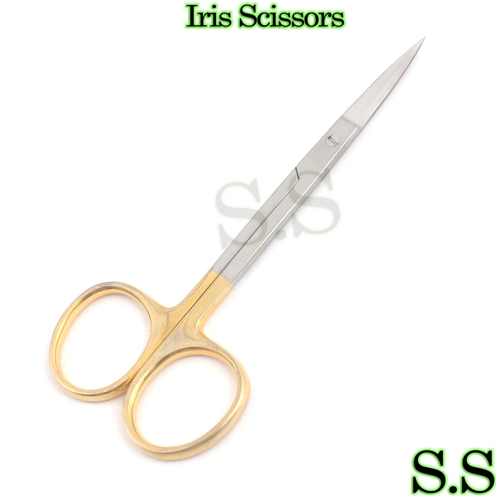 SuperCut Iris Scissors 4.5" Straight Surgical Dental