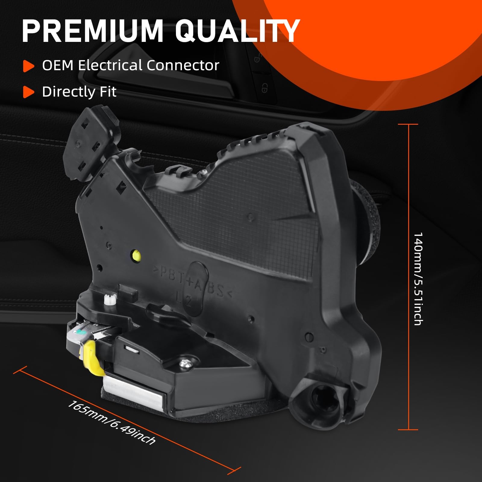 Door Lock Actuator,Front Left Driver Side Latch Assembly