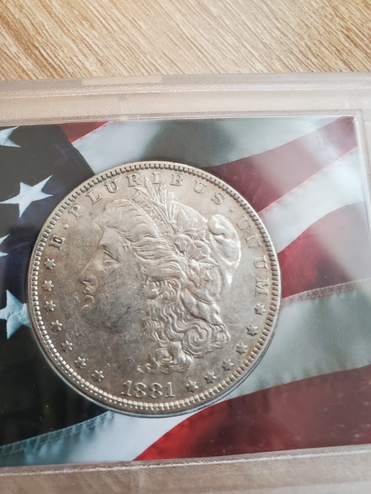 1881 Morgan Silver Dollar Uncirculated