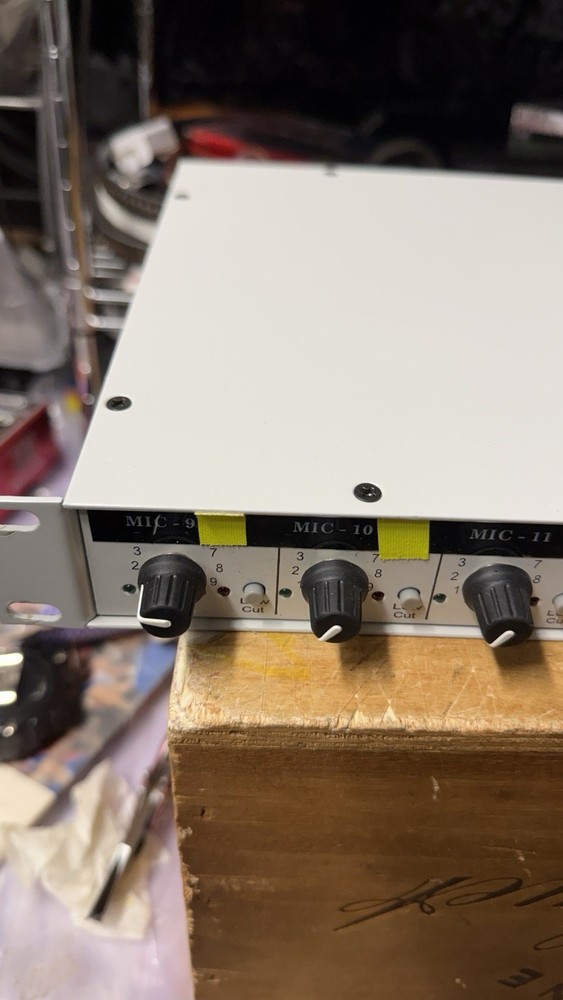 Intelix Audio Mixer Rack Unit Tested Working No Power Cable