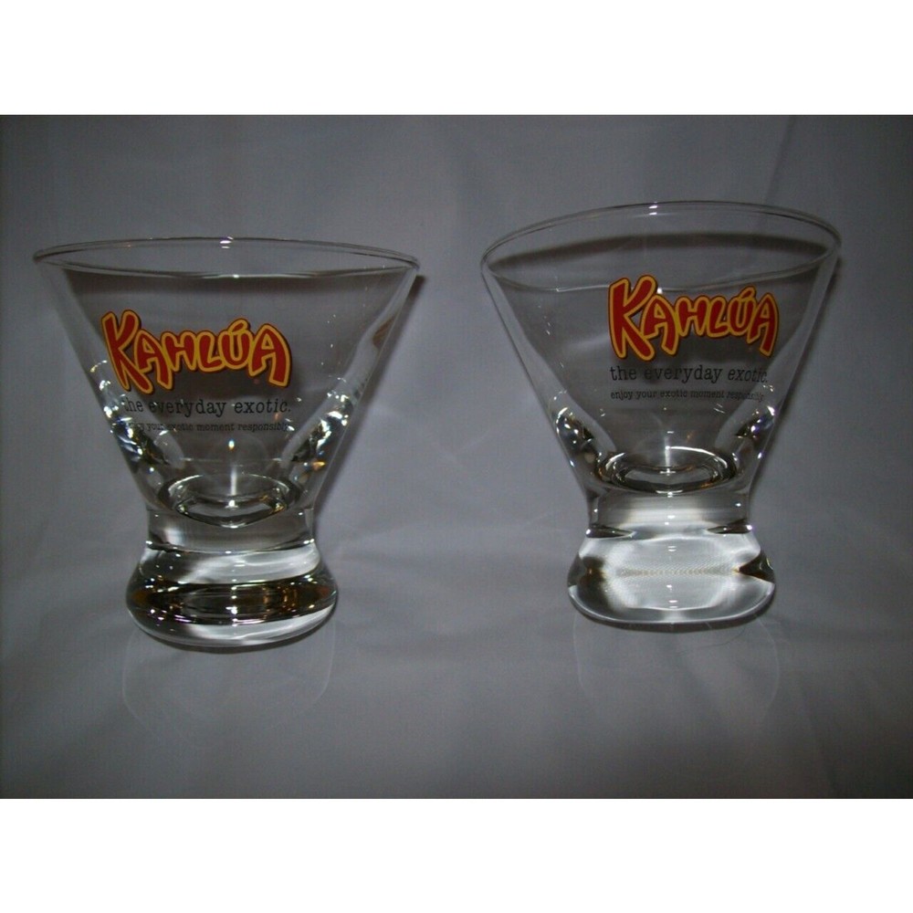 2 Kahlua Cocktail Glasses The Everyday Exotic -061237