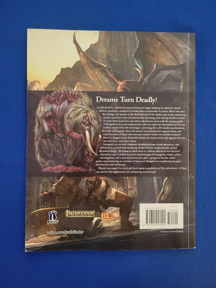 The House on Hook Street - Pathfinder Module