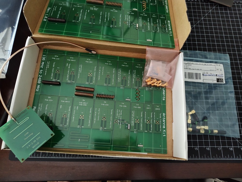 TI - Texas Instruments Antenna Evaluation Kit + EXTRAS - RF Bullet ++