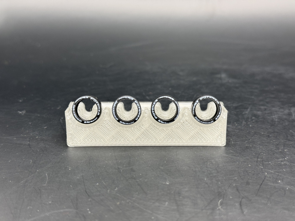 Rubber Tire Set for Hot Wheels 1/64 Scale