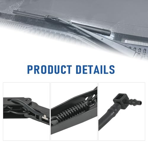Front Windshield Wiper Arm Kit Replacement For Chevy Silverado Tahoe Avalanche