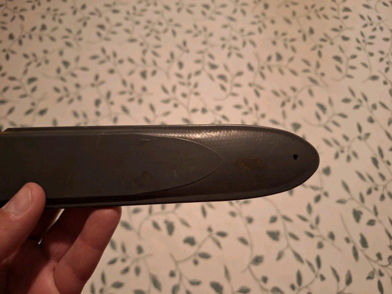 U.S. Navy WWII Era Camillus MKII Fighting Knife With Scabbard Used