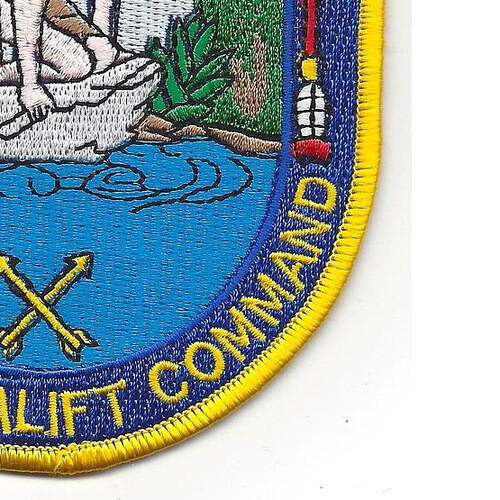 USNS Kanawha T-AO 196 Patch