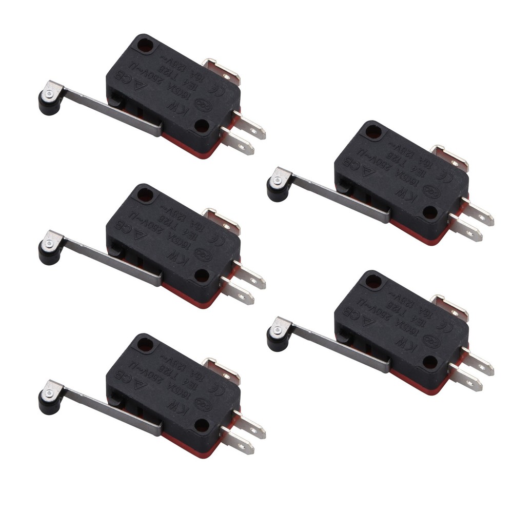 5* V-156-1C25 Micro Limit Switch Long Hinge Roller Momentary SPDT Snap Action D