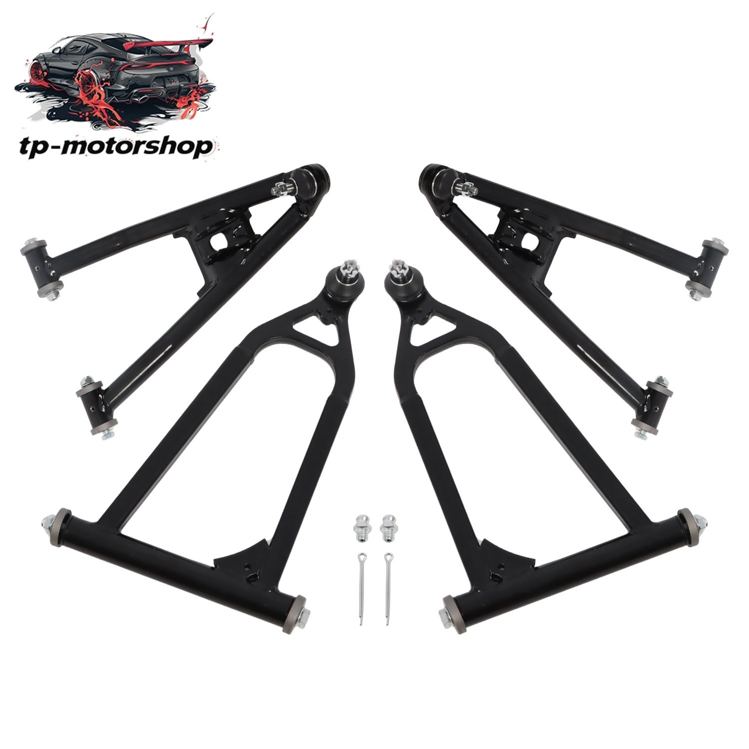 For Yamaha Raptor 700 YFM700R 2006-2009 A-Arms Front Upper Lower Left & Right