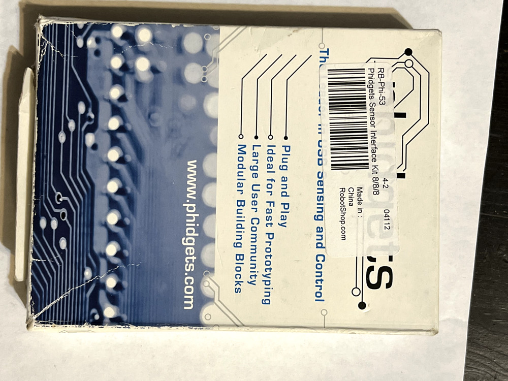 Phidgets Sensor Interface Kit 8/8/8 RB-Phi-53 (RB-Phi-53 / 1018_3)