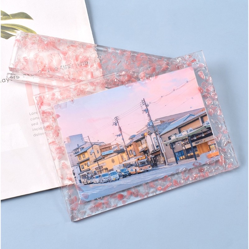 Large Square Epoxy Molds Home Table Decorations Picture Frames UV Casting Mold
