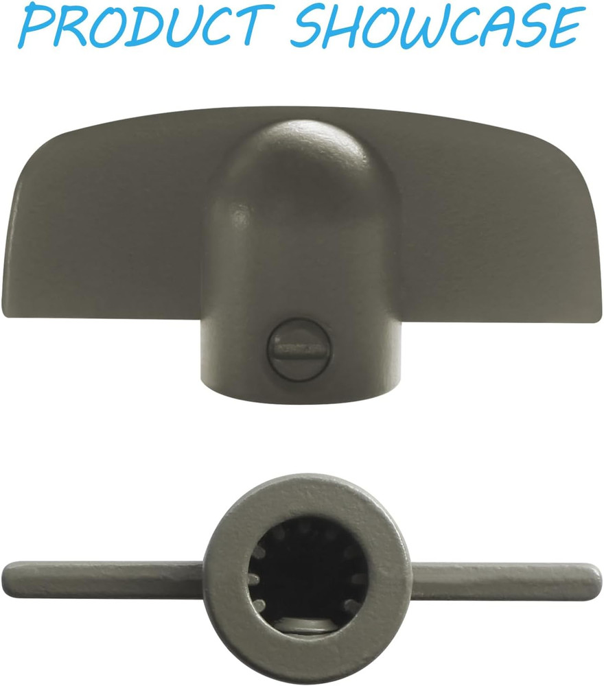 Window Crank Handle Replacement for Andersen Operator Handle, 3/8" T-Handle Ston