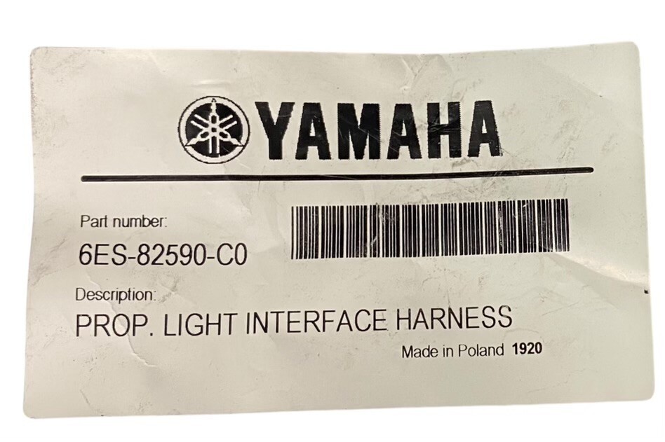 Yamaha 6ES-82590-C0 , Prop Light Interface Harness , OEM