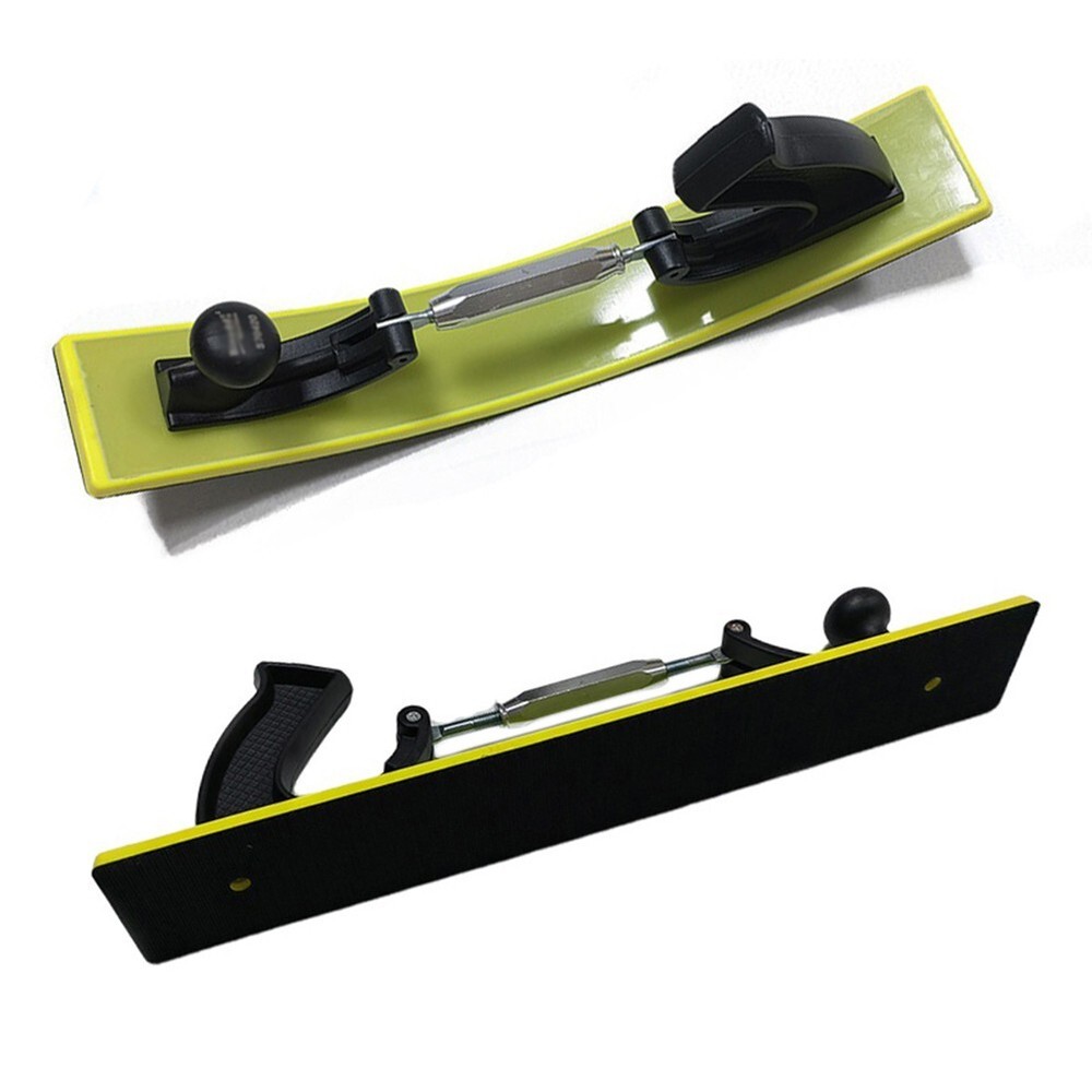 Holder Sanding Disc 70 X 420mm ABS-Polishing Rectangular Yellow + Black