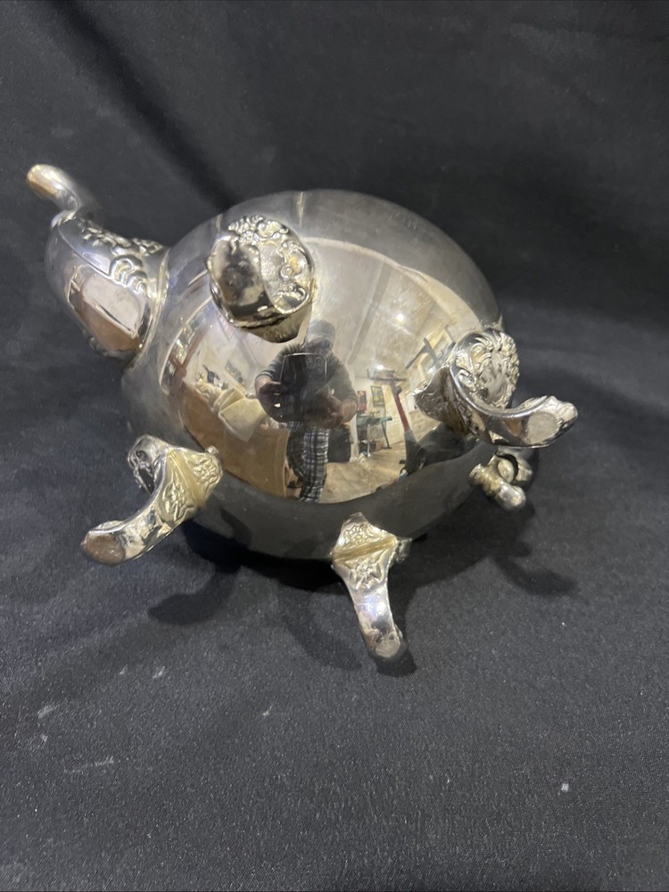 Silver Plated Tea And Coffee Kettle