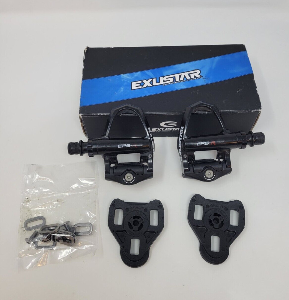 Exustar Clipless Road Pedals E-PR201 Black With Box