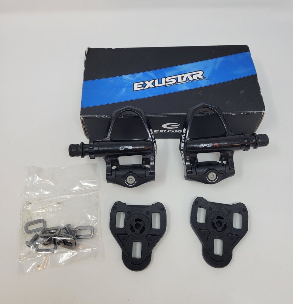 Exustar Clipless Road Pedals E-PR201 Black With Box